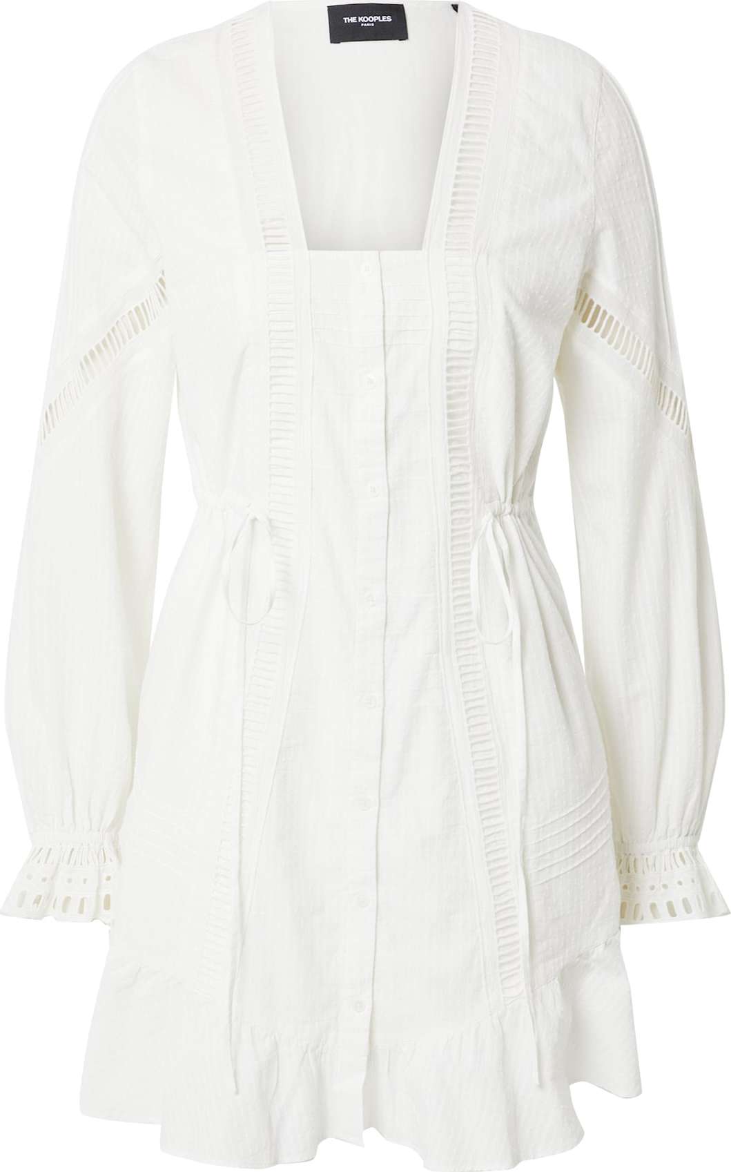 The Kooples Šaty 'ROBE' bílá