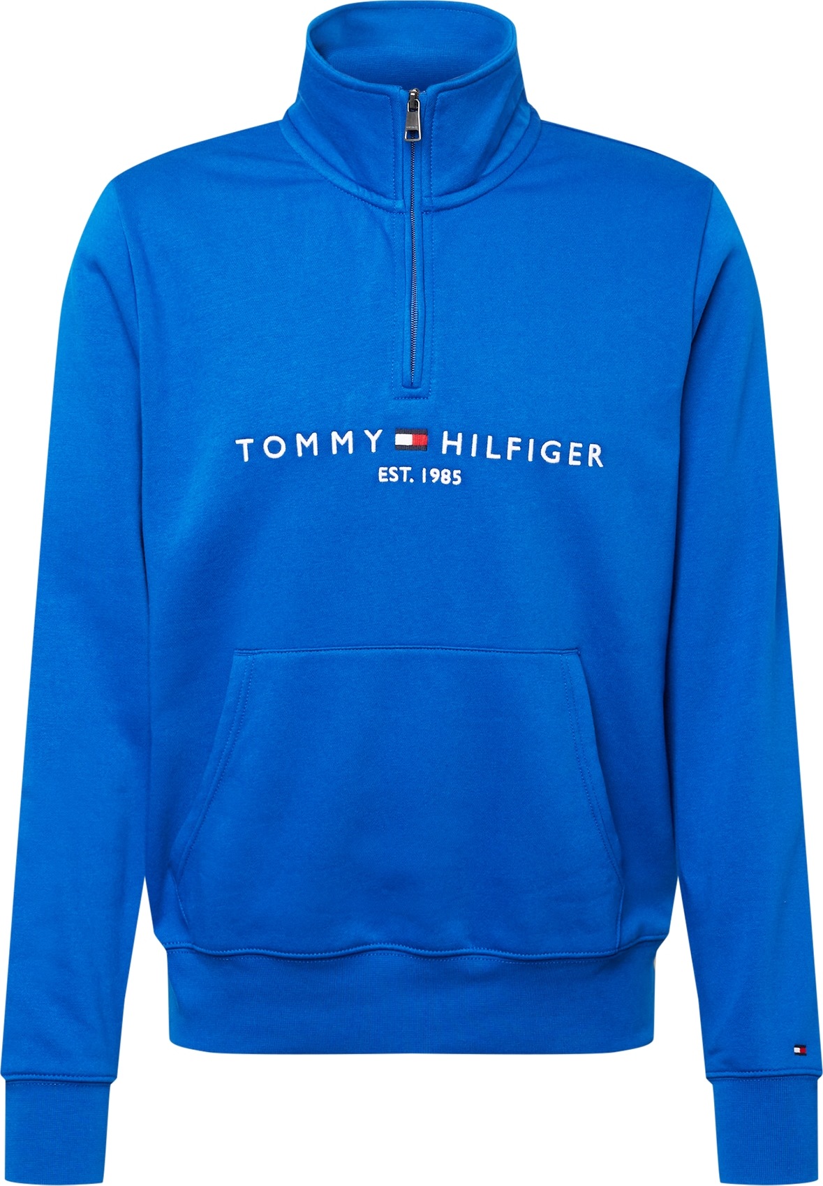 TOMMY HILFIGER Mikina modrá / bílá / červená / námořnická modř