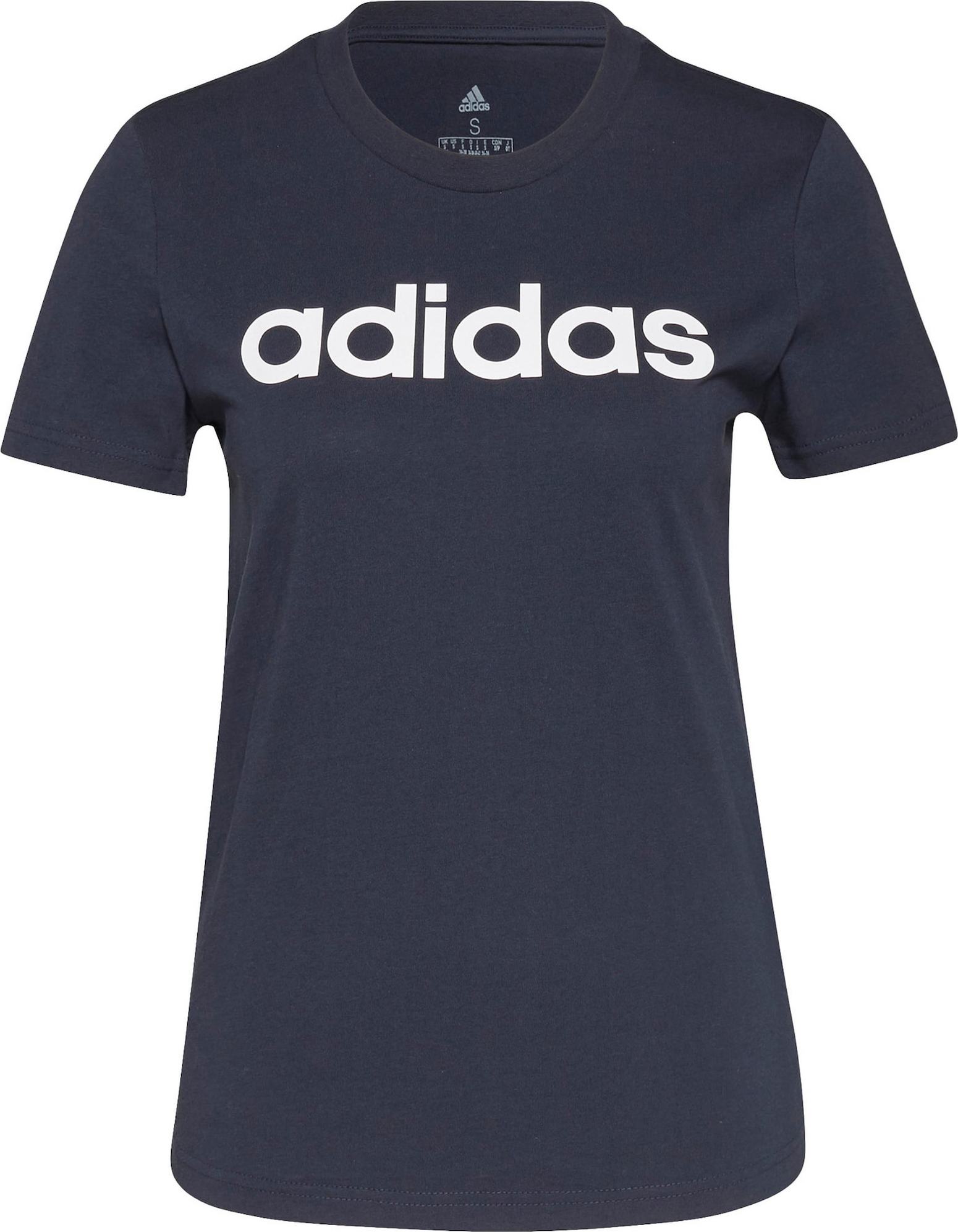 ADIDAS PERFORMANCE Funkční tričko námořnická modř / bílá