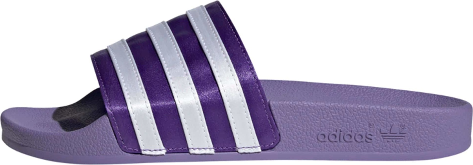 ADIDAS ORIGINALS Pantofle 'Adilette' tmavě fialová / lenvandulová / bílá