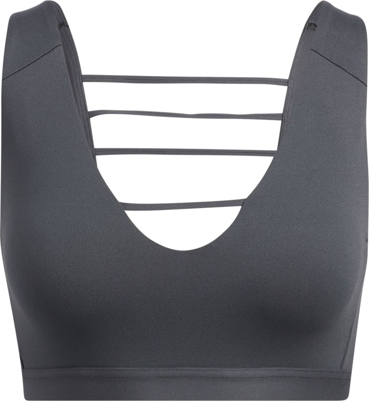 ADIDAS PERFORMANCE Podprsenka šedá
