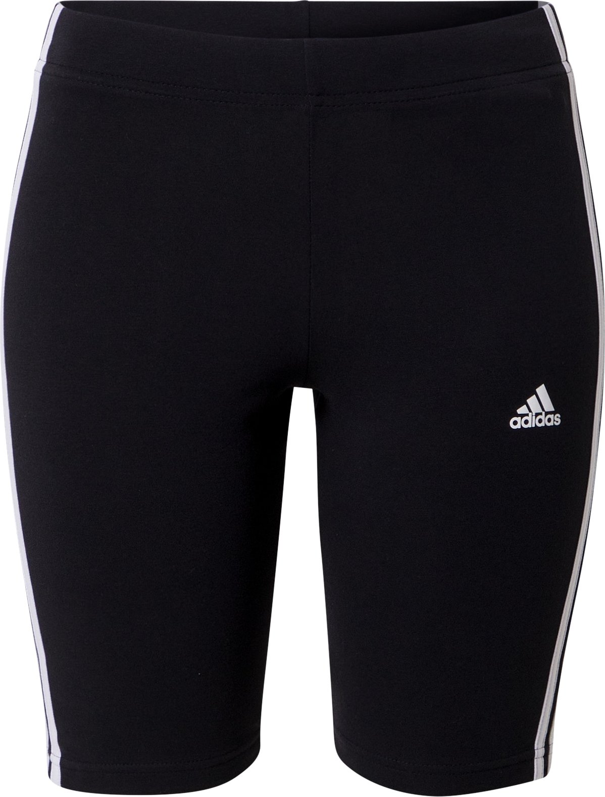 ADIDAS PERFORMANCE Sportovní kalhoty černá / bílá