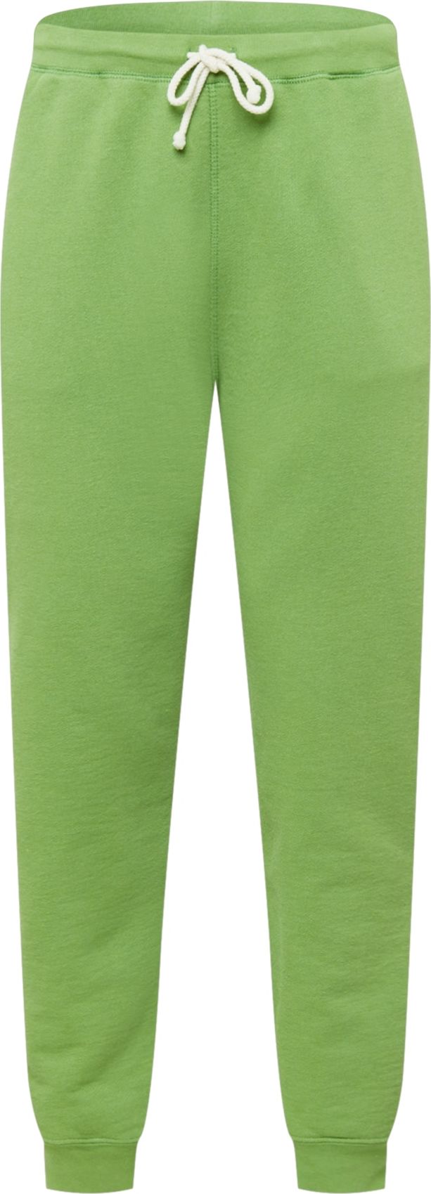AMERICAN VINTAGE Kalhoty trávově zelená / krémová