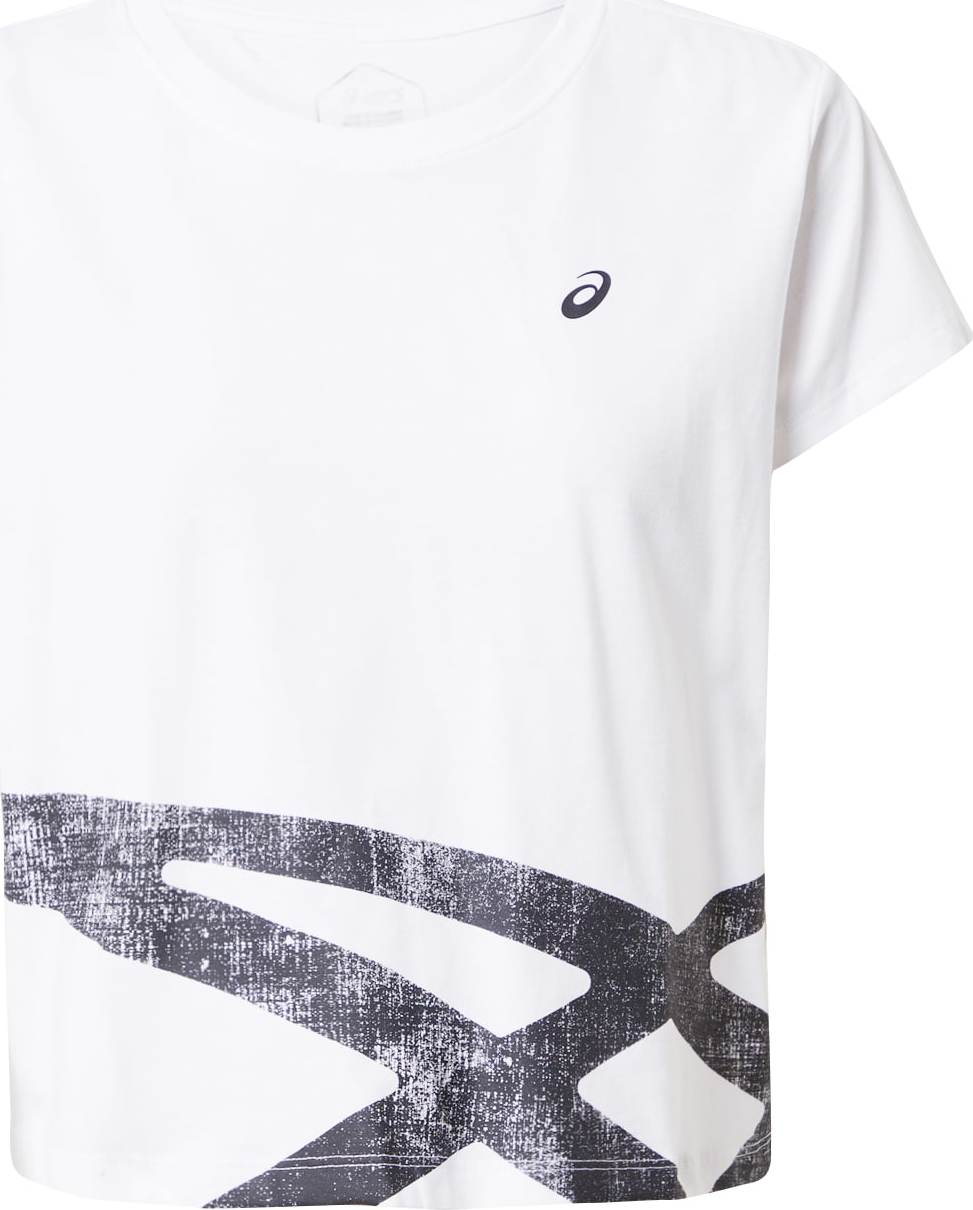 ASICS Funkční tričko bílá / černá
