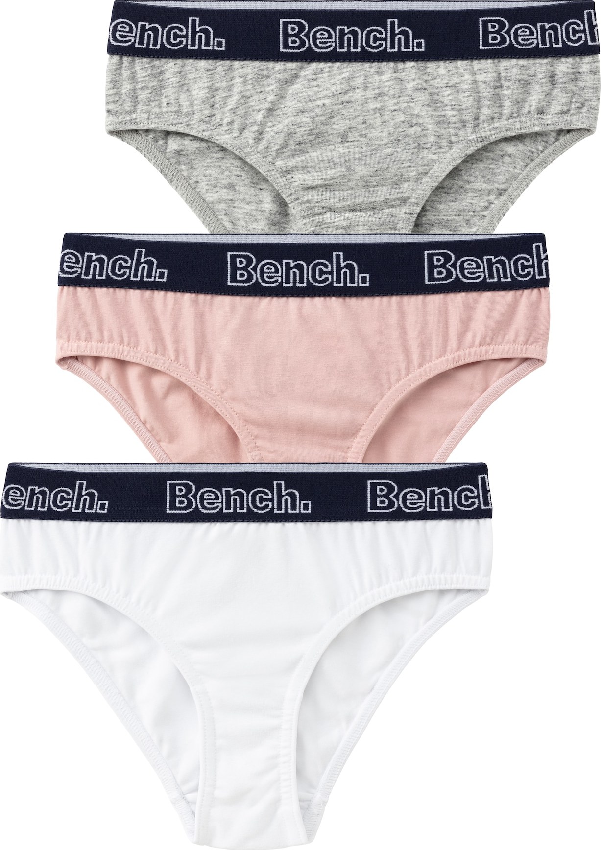 BENCH Spodní prádlo růžová / bílá / šedá / černá