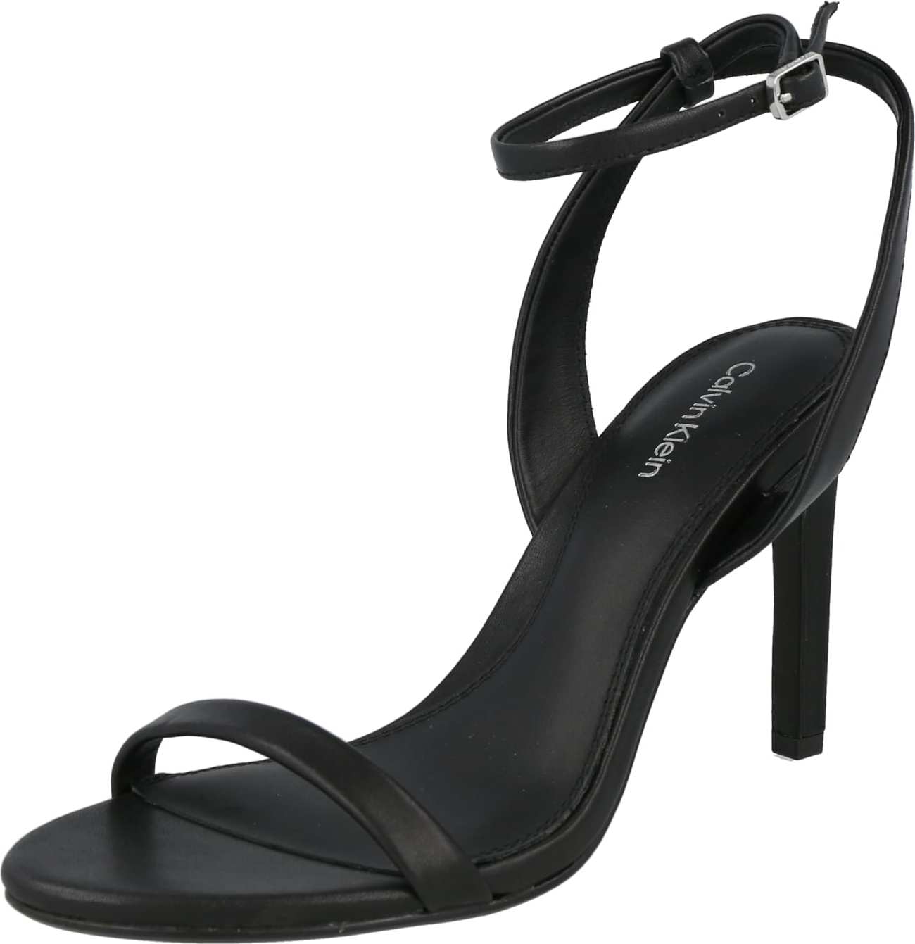 Calvin Klein Páskové sandály 'ESSENTIA' černá