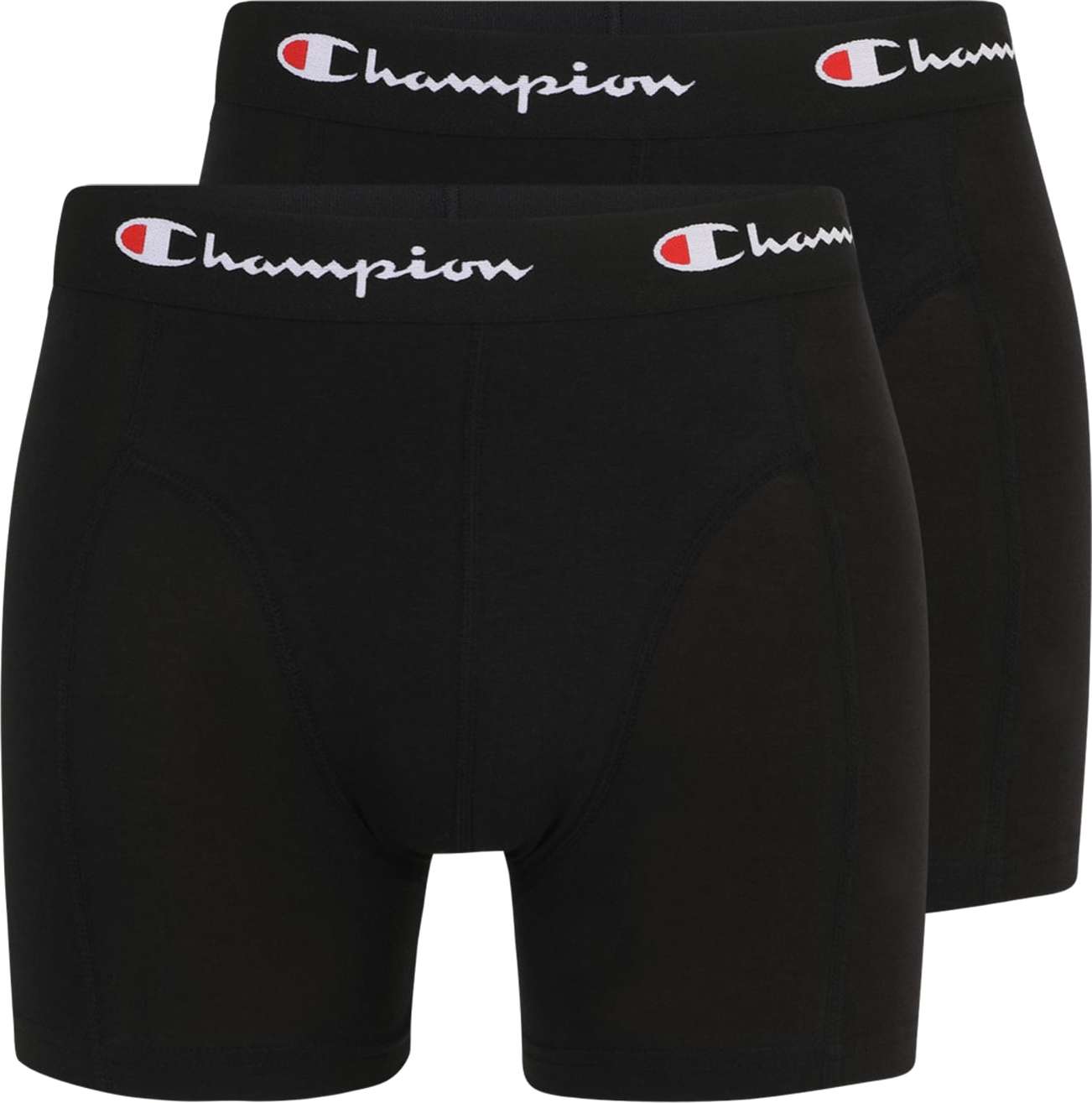 Champion Authentic Athletic Apparel Boxerky černá / bílá / červená