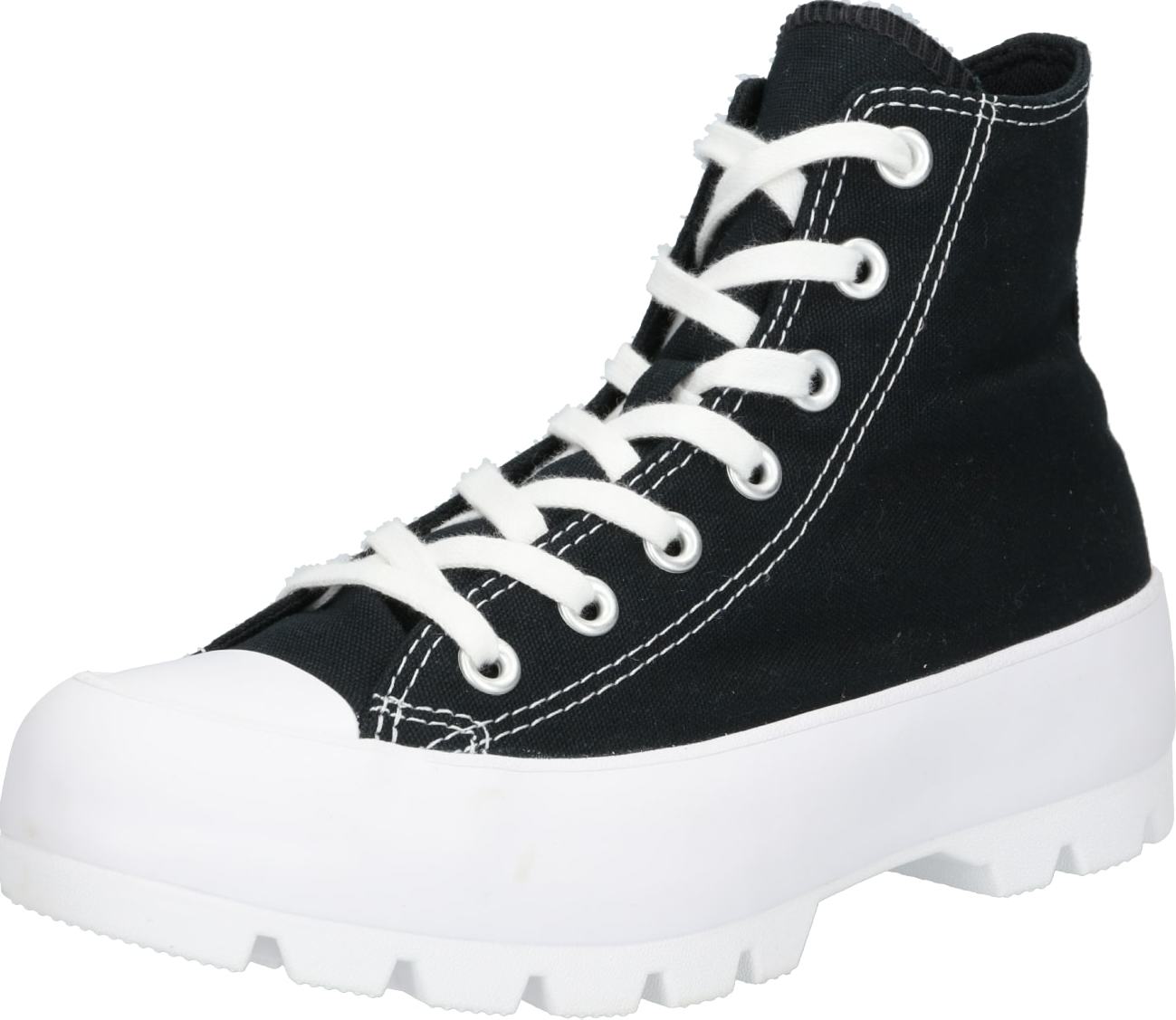 CONVERSE Kotníkové tenisky 'Chuck Taylor All Star Lugged' bílá / černá