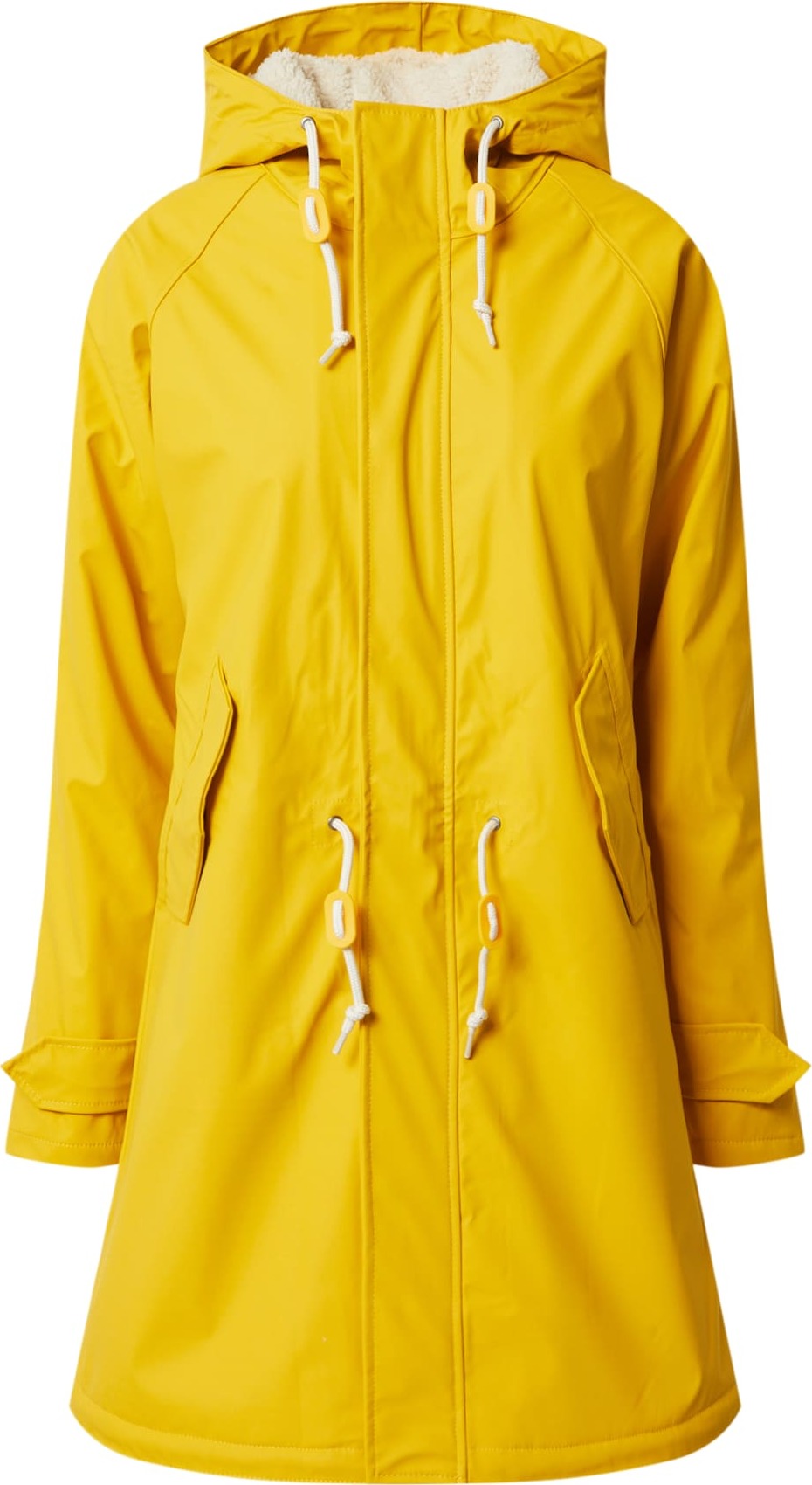 Derbe Přechodný kabát 'Travel Cozy Friese RC' žlutá