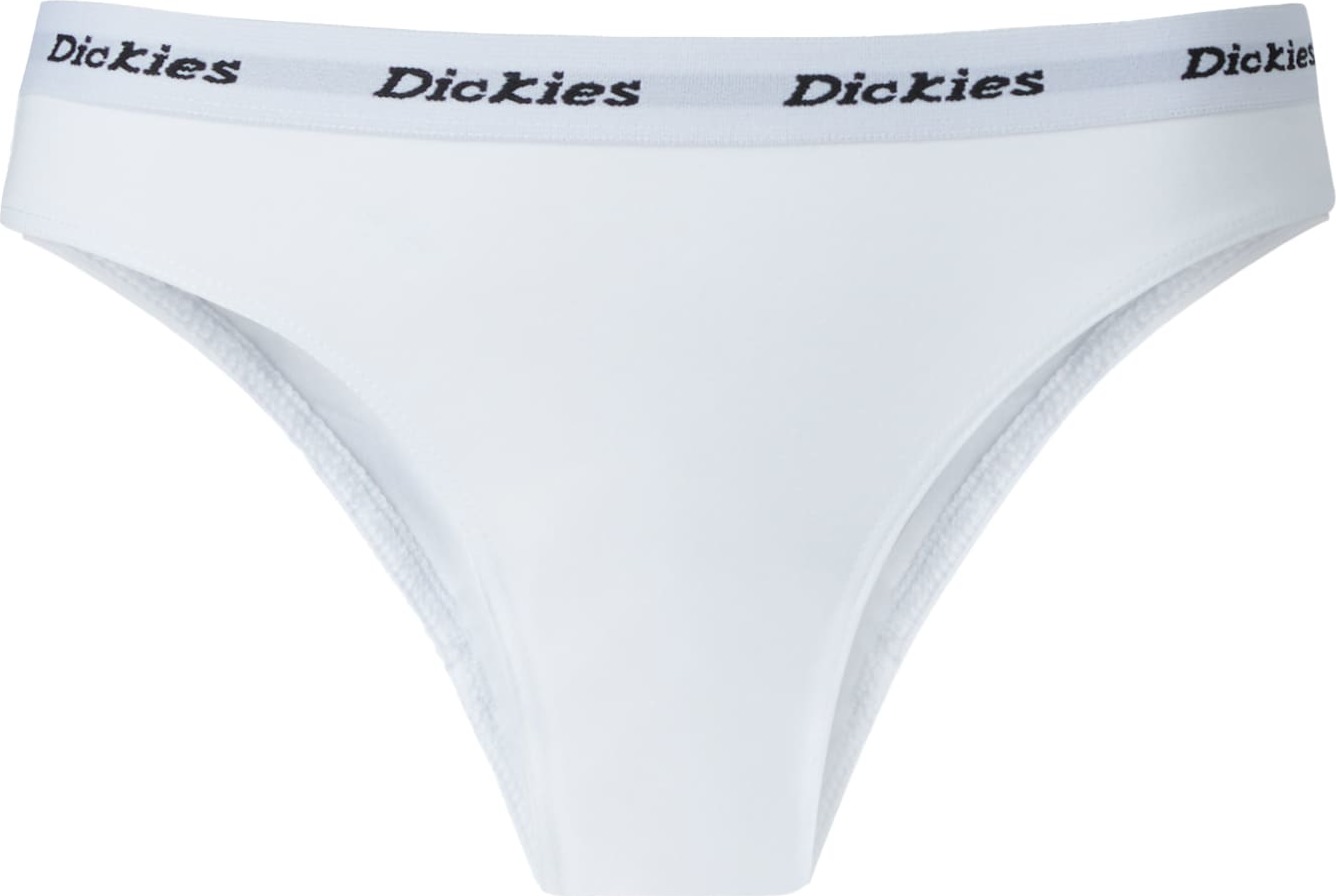 DICKIES Kalhotky 'BRIEF' černá / bílá