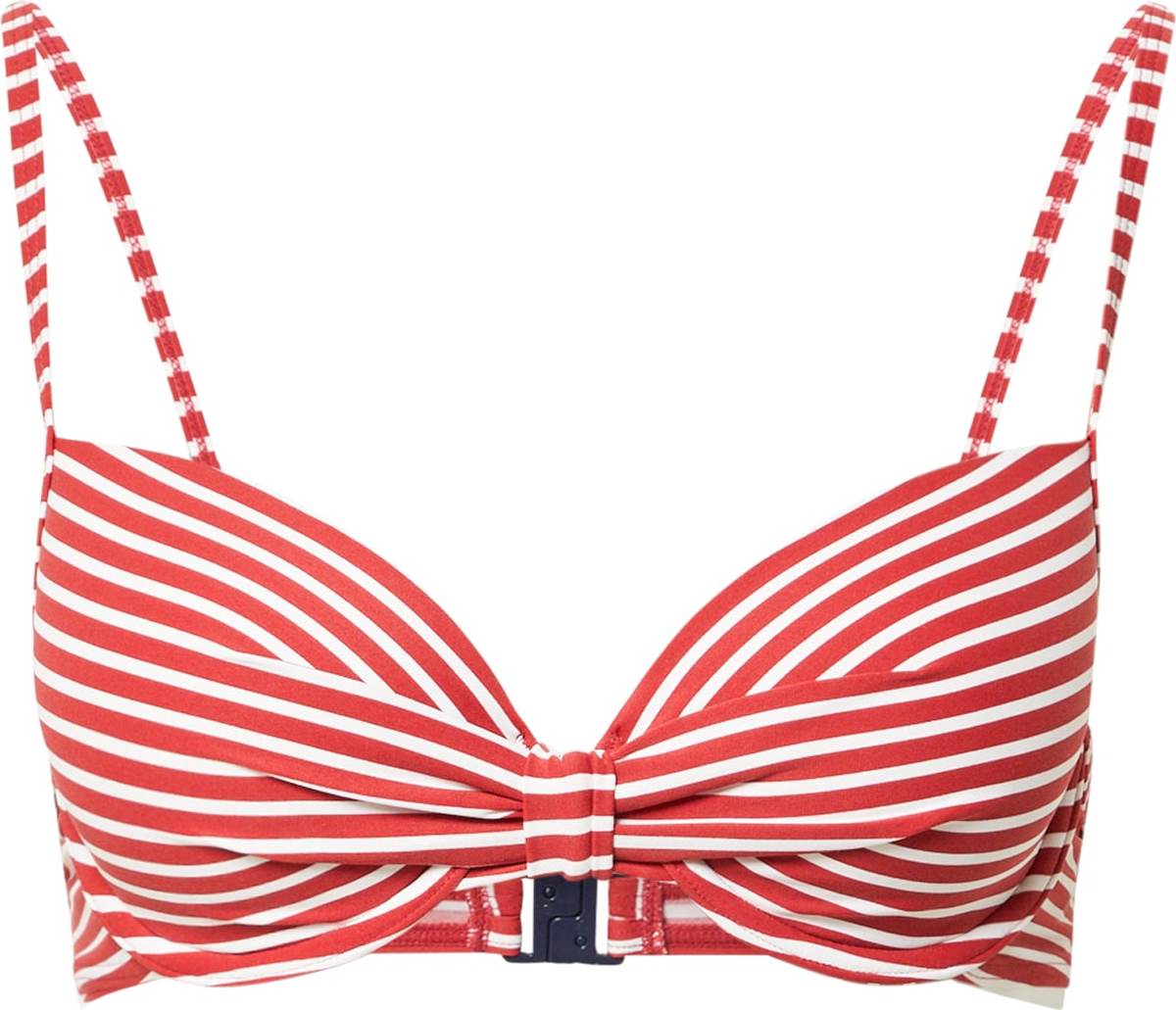 Esprit Bodywear Horní díl plavek 'Grenada Beach' červená / bílá