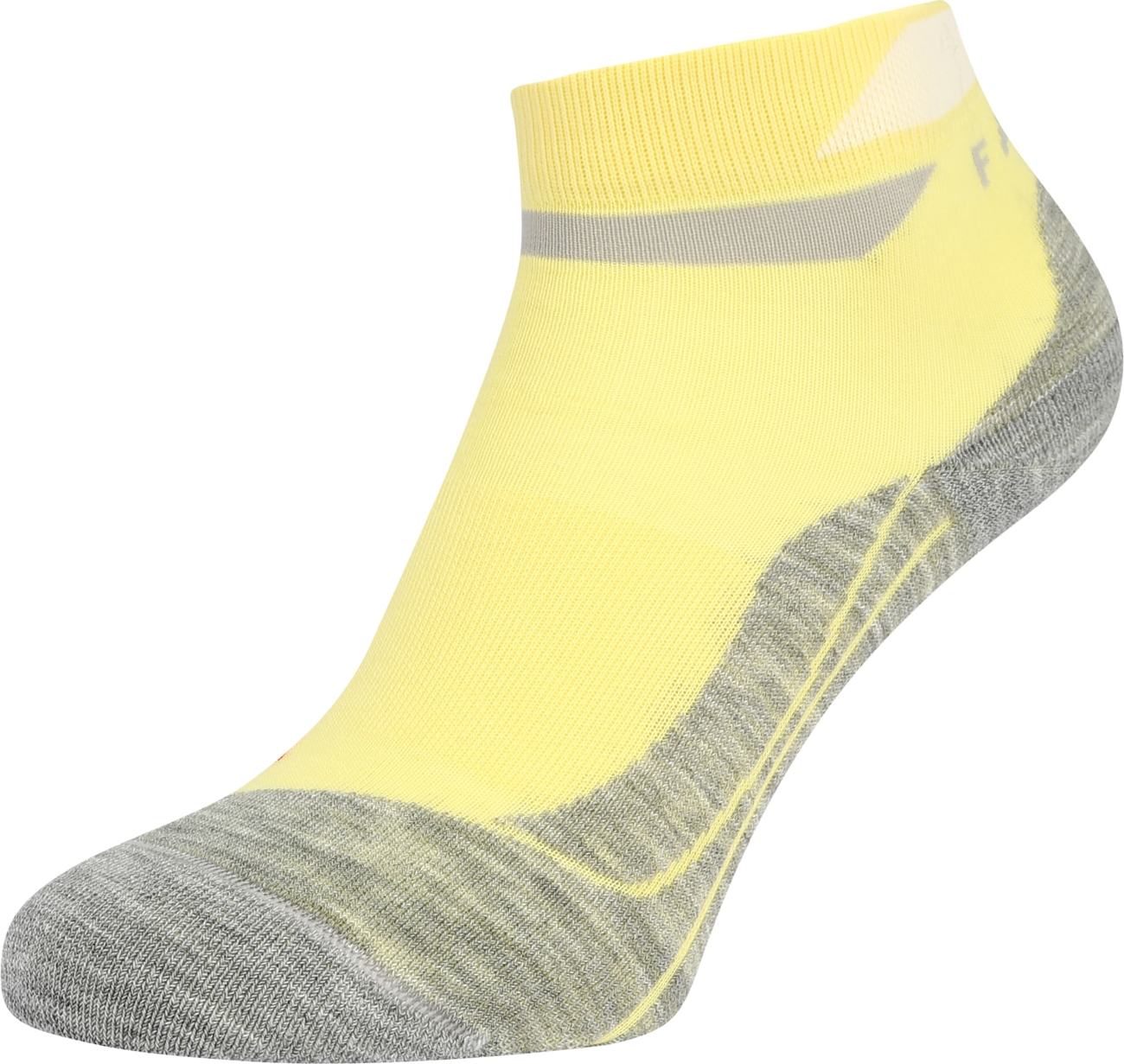FALKE Sportovní ponožky 'FALKE' světle žlutá / šedý melír / krémová