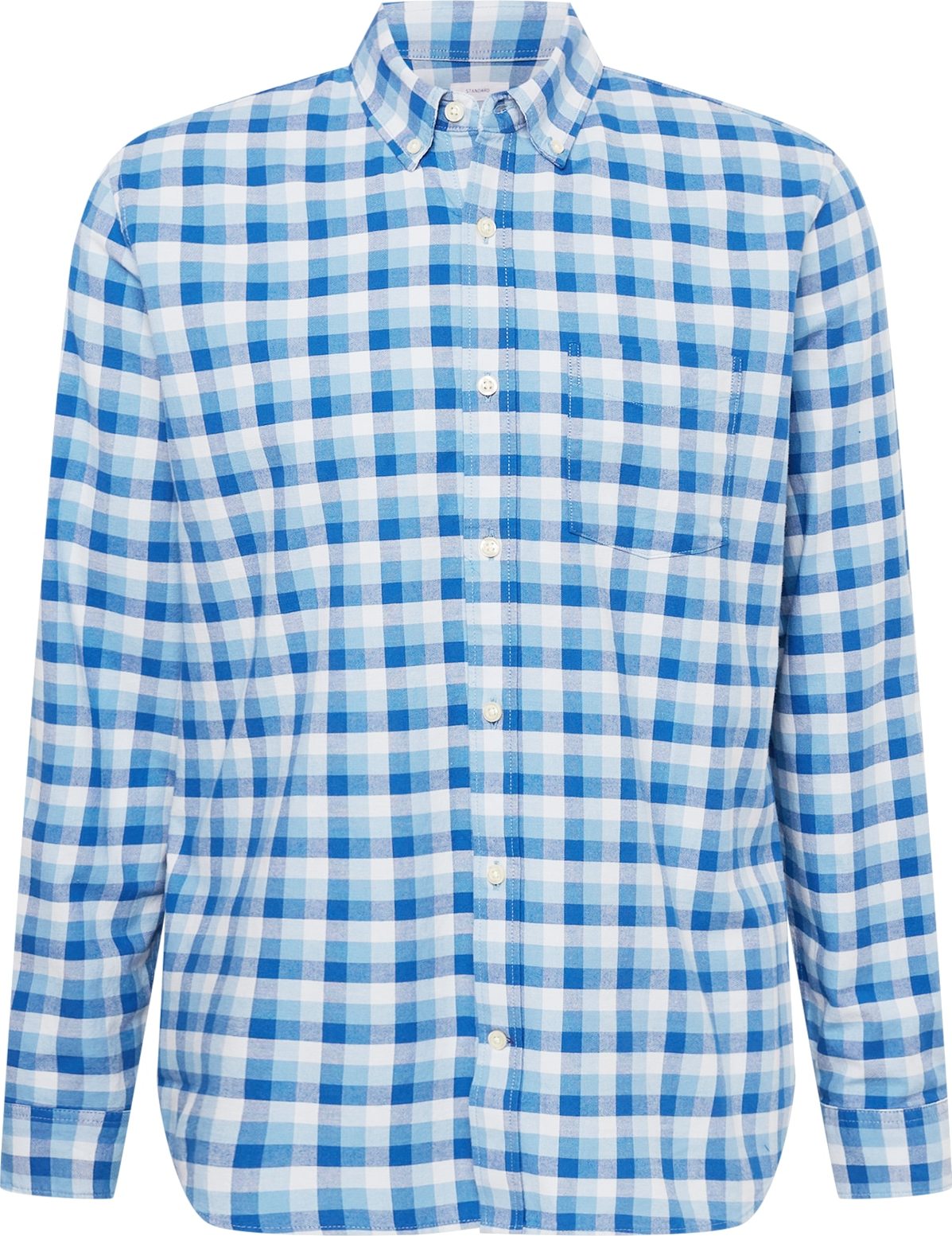 GAP Košile 'OXFORD' modrá / bílá / světlemodrá
