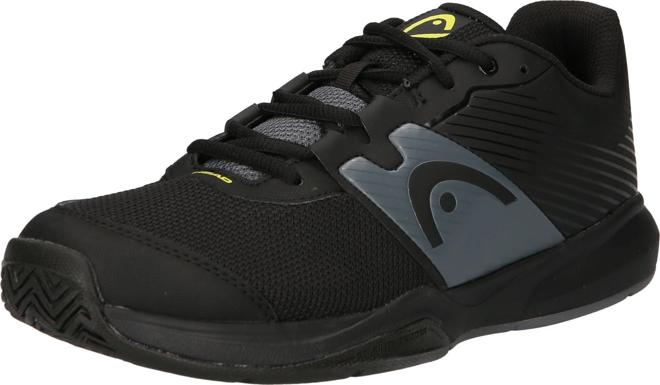 HEAD Sportovní boty 'Revolt' černá / chladná modrá / svítivě žlutá