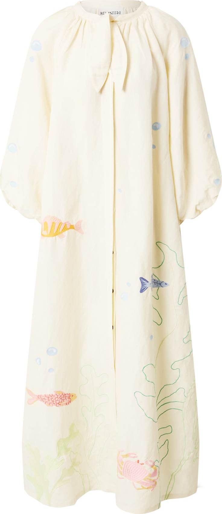 Helmstedt Šaty 'Momo' pastelově žlutá / modrá / růžová