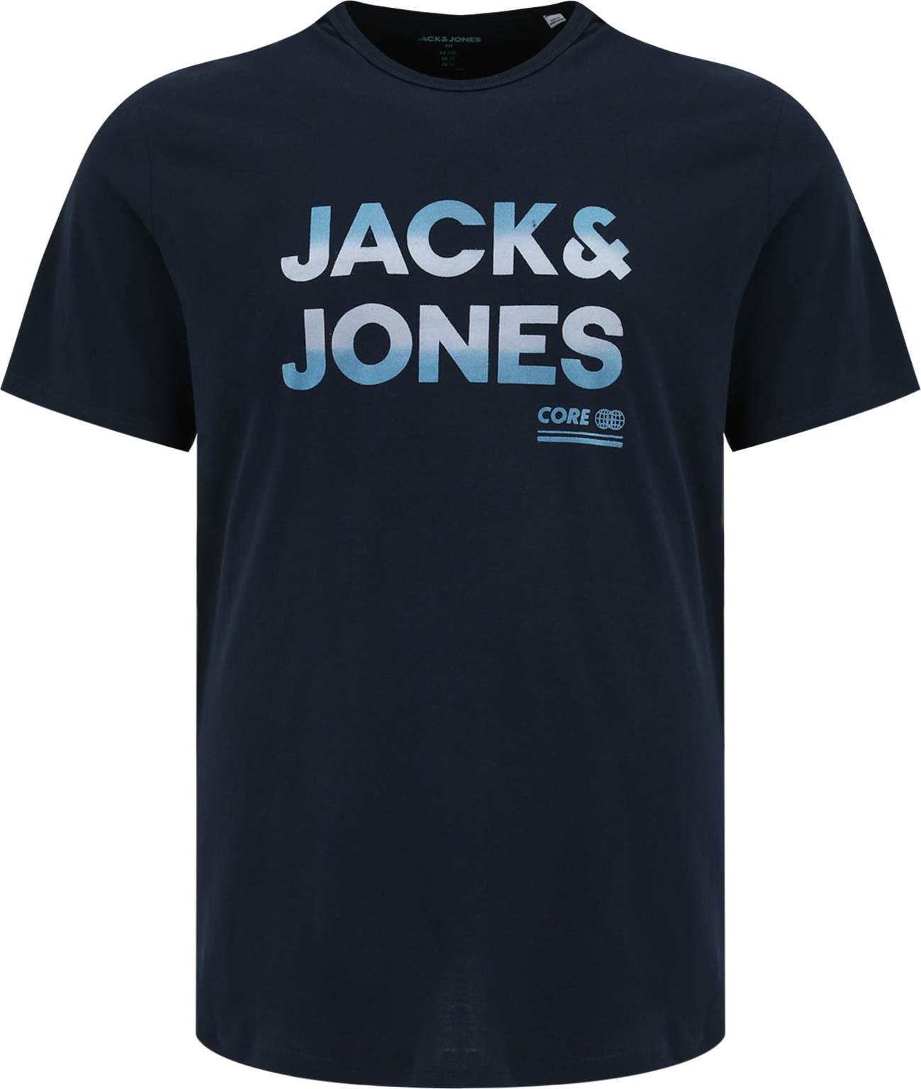 Jack & Jones Plus Tričko tmavě modrá / světlemodrá