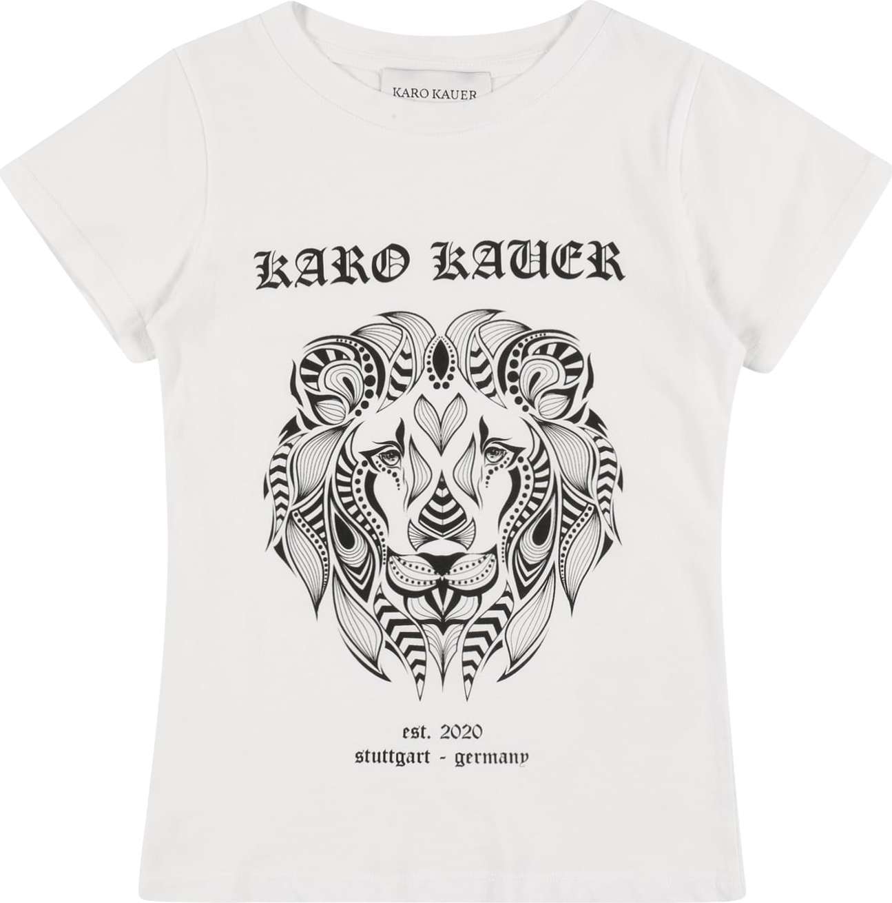 Karo Kauer Tričko bílá / černá