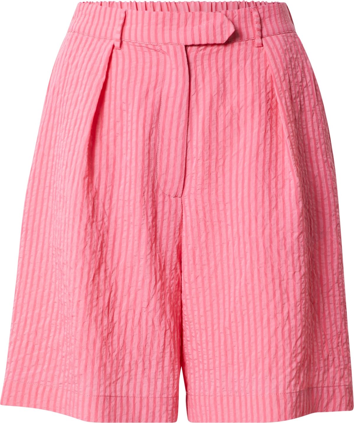LeGer by Lena Gercke Kalhoty se sklady v pase 'Eloy' světle růžová / tmavě růžová
