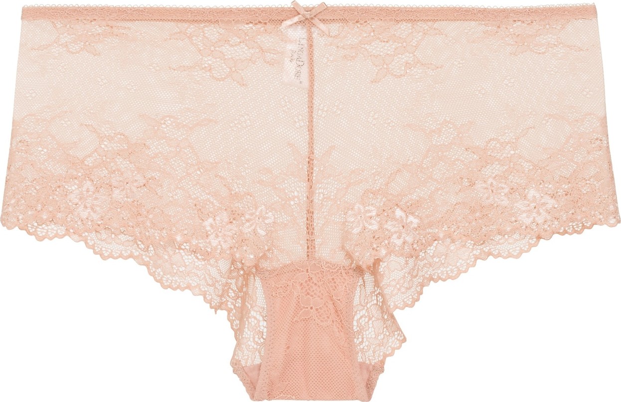 LingaDore Kalhotky 'DAILY LACE' meruňková / tělová