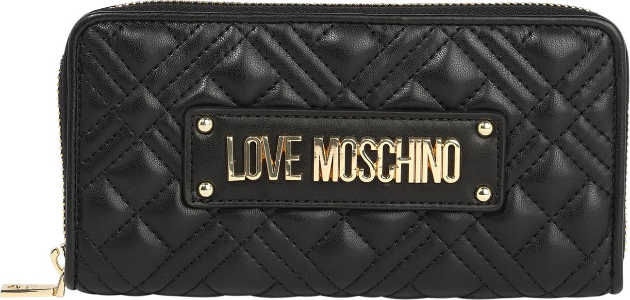 Love Moschino Peněženka černá / zlatá