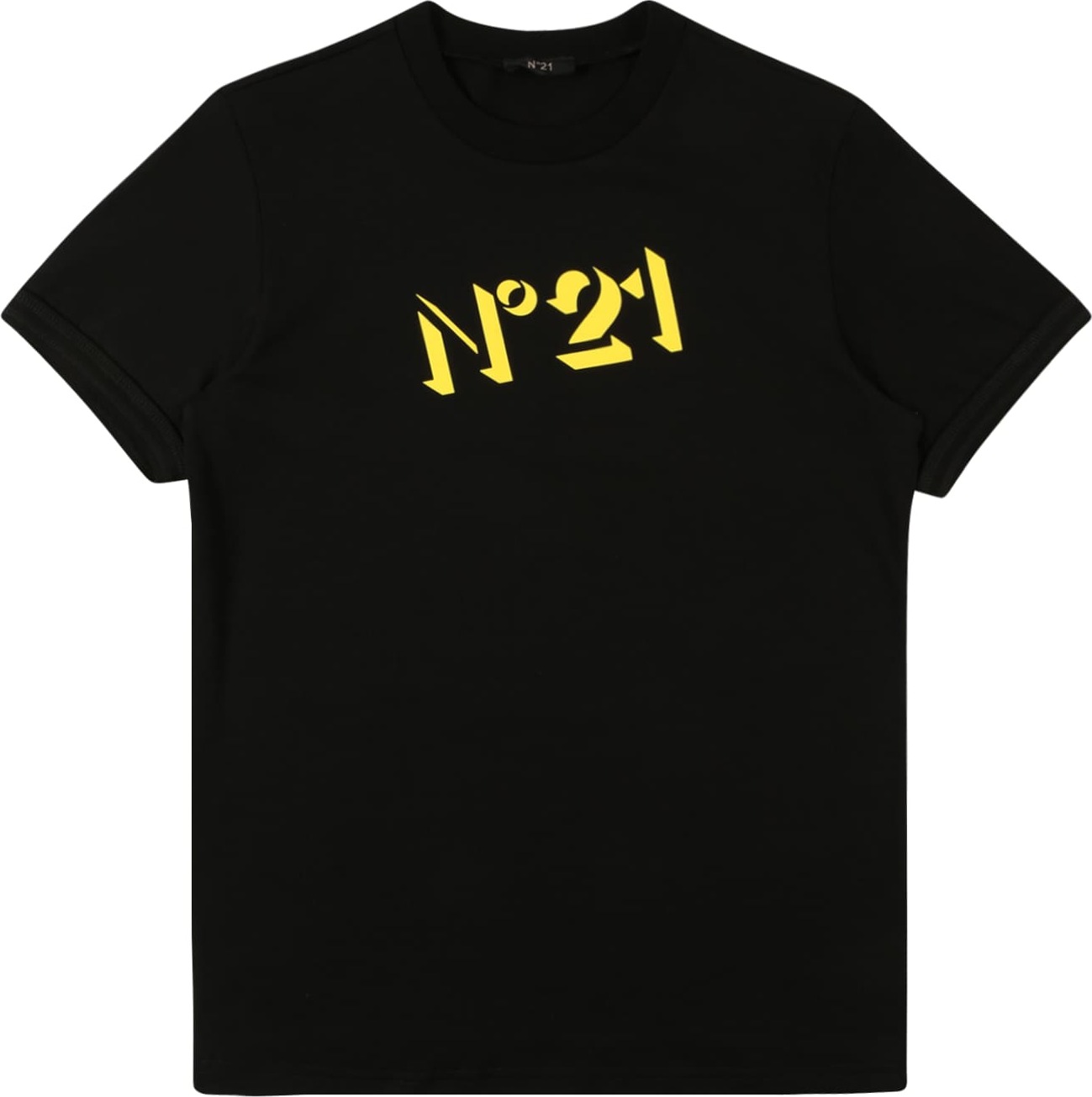 N°21 Tričko černá / žlutá
