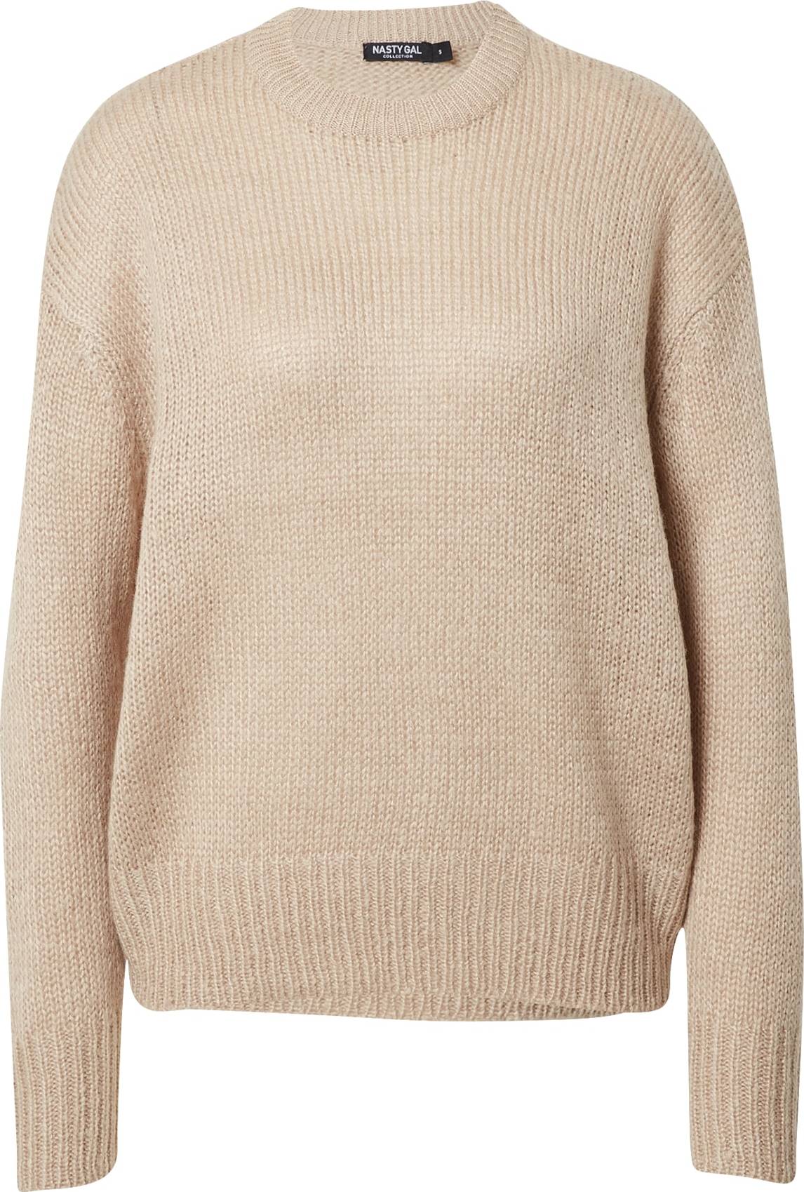 Nasty Gal Svetr béžová