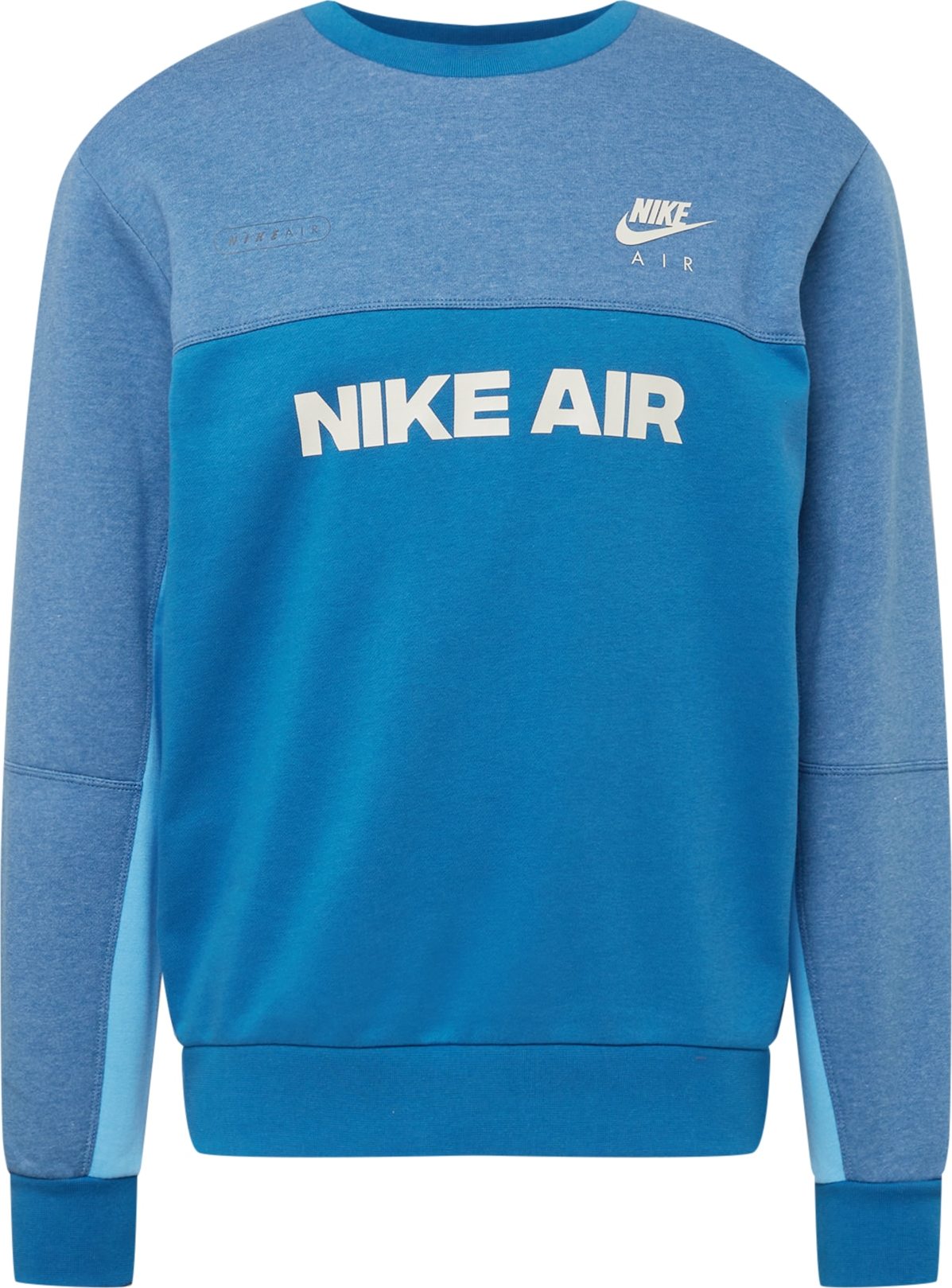 Nike Sportswear Mikina nebeská modř / kouřově modrá / bílá