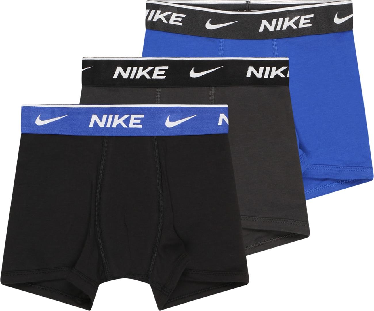 Nike Sportswear Spodní prádlo královská modrá / černá / bílá / antracitová