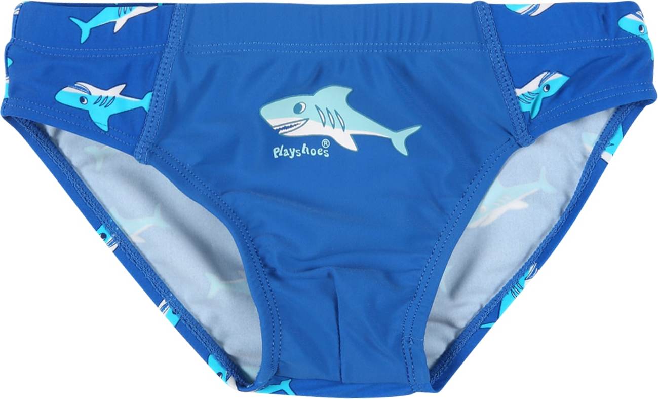 PLAYSHOES Plavky modrá / světlemodrá / bílá