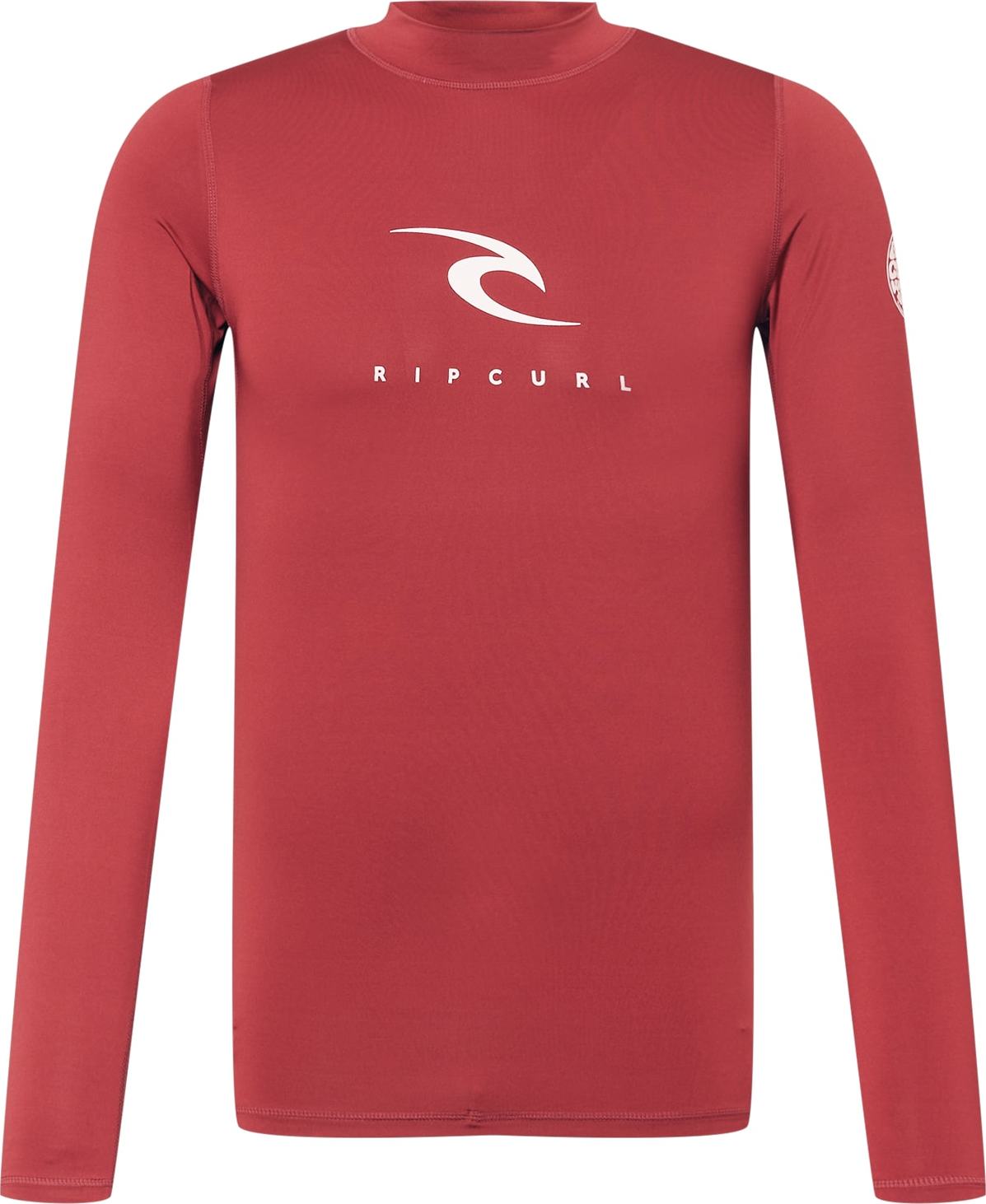 RIP CURL Funkční tričko tmavě červená / bílá