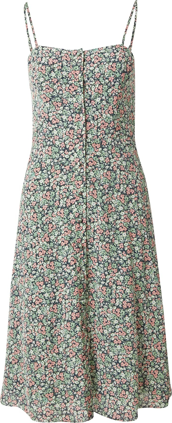 The Kooples Letní šaty zelená / bílá / pink