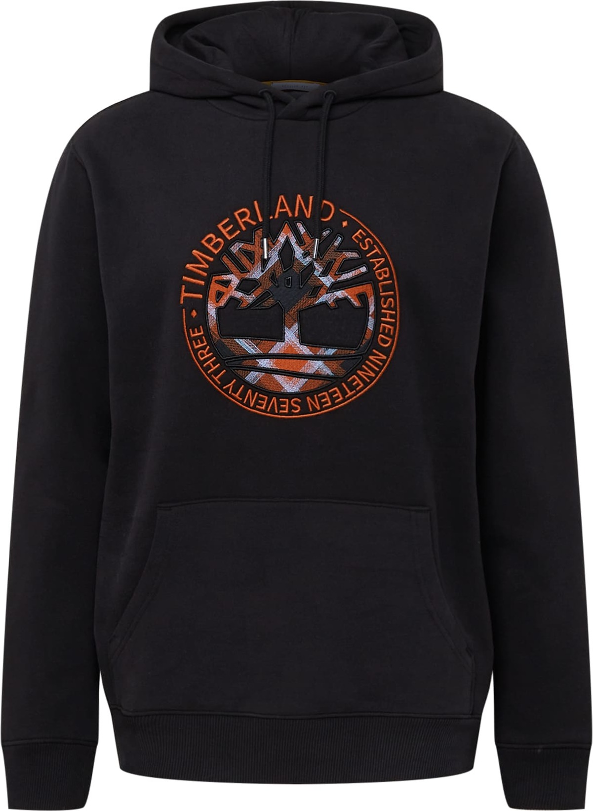 TIMBERLAND Mikina 'Little Cold River' černá / oranžová / pastelová modrá