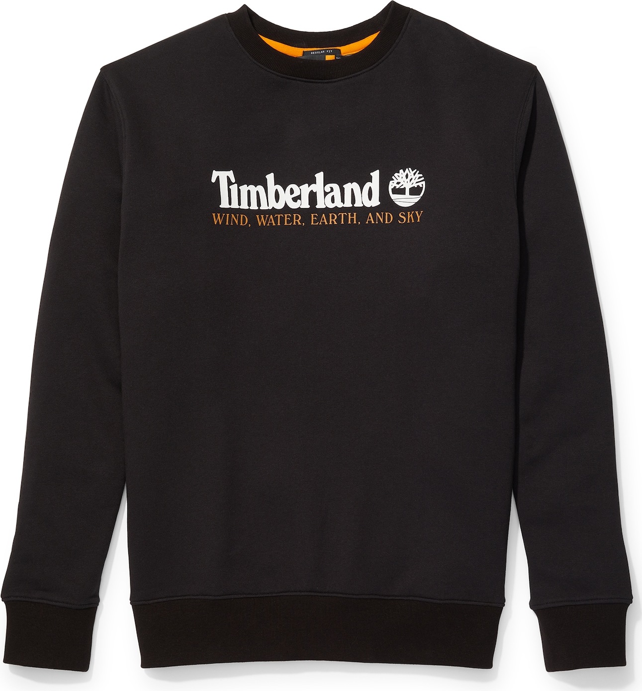 TIMBERLAND Mikina 'WWES Crew Neck BB' černá / bílá