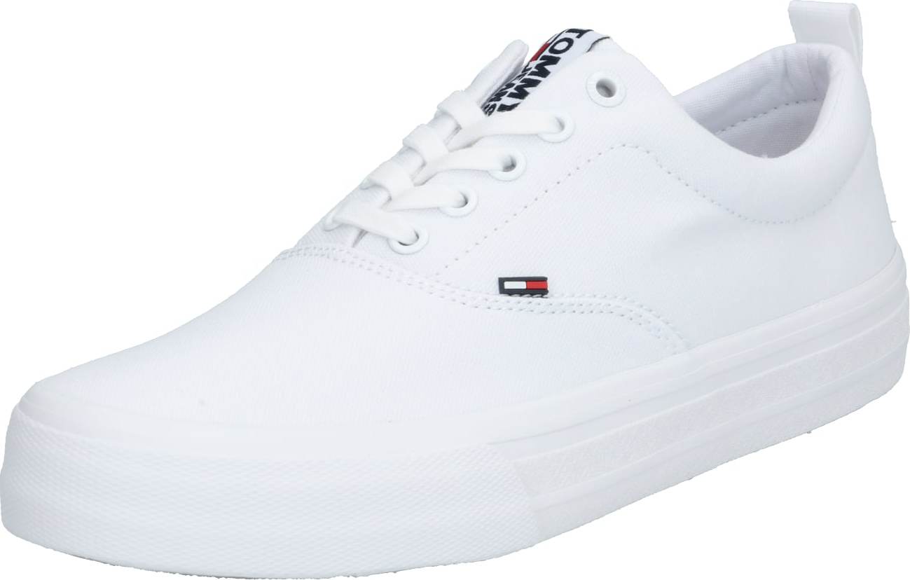 Tommy Jeans Tenisky bílá / červená / modrá