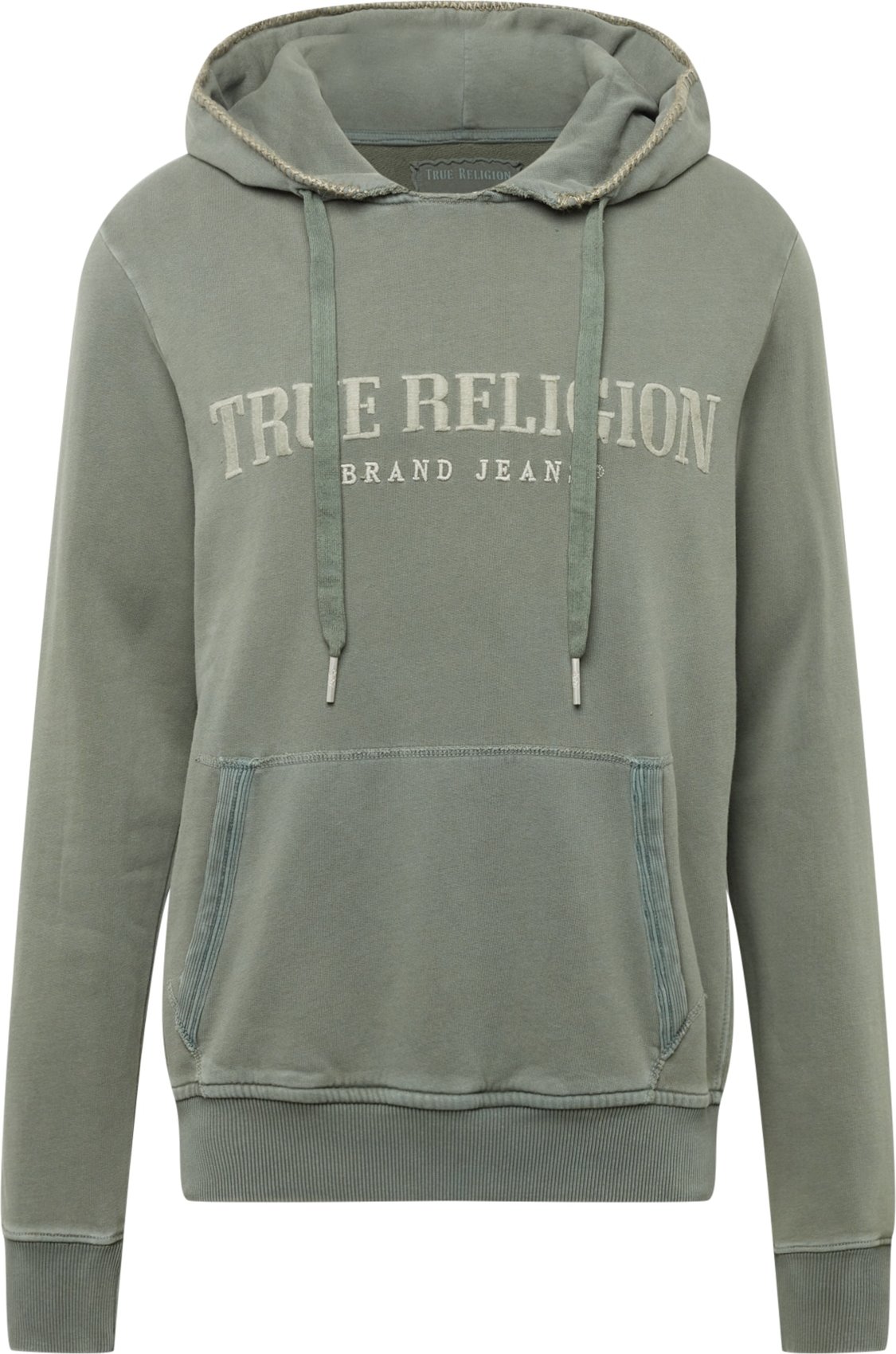 True Religion Mikina světle zelená / pastelově zelená