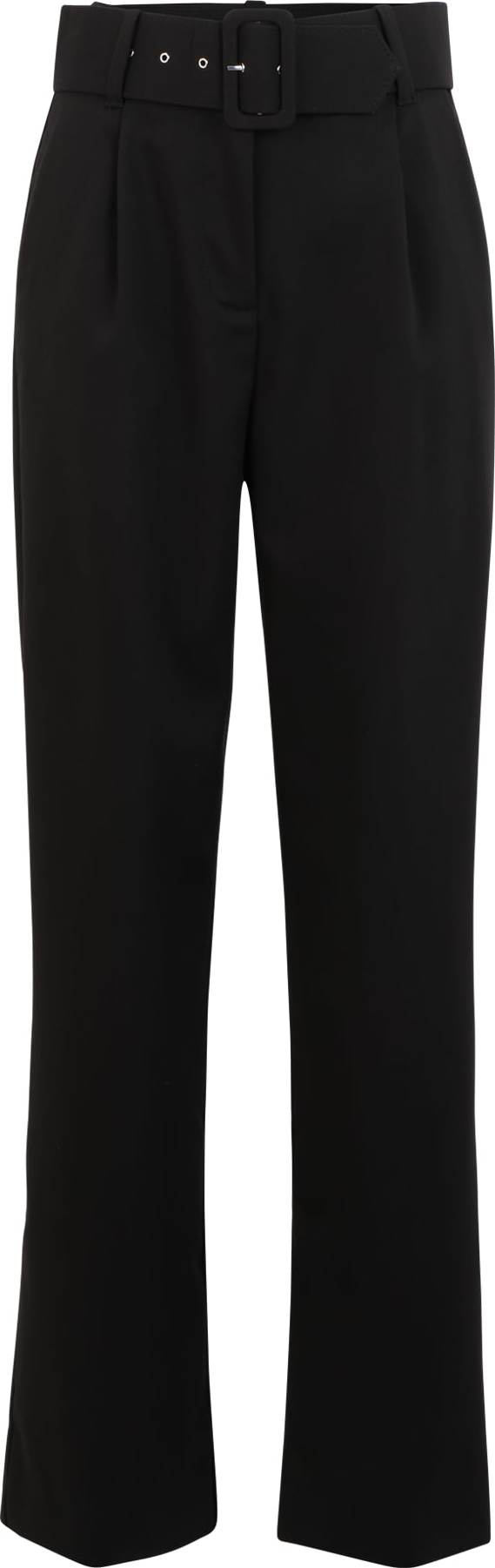 Vero Moda Tall Kalhoty se sklady v pase 'CECILIE' černá