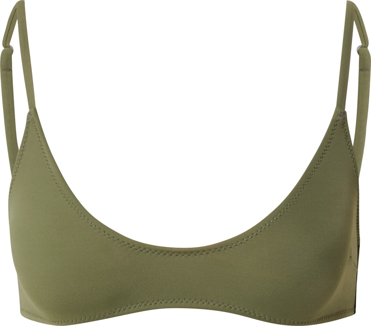 ABOUT YOU x Marie von Behrens Horní díl plavek 'June' khaki / zelená