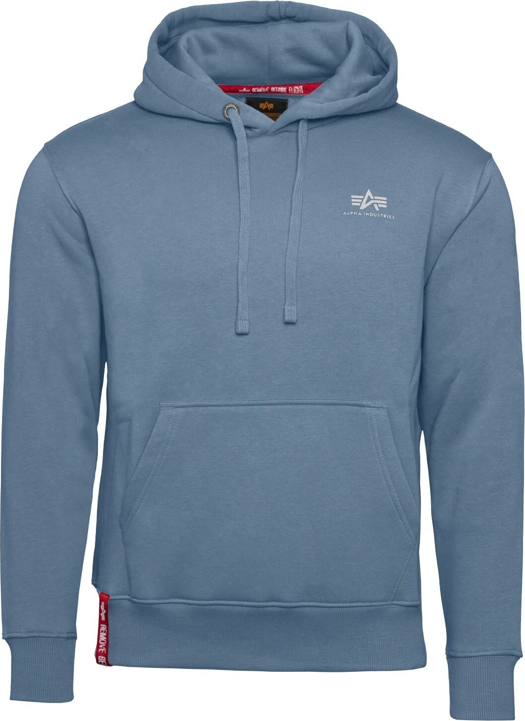ALPHA INDUSTRIES Mikina kouřově modrá / kouřově šedá