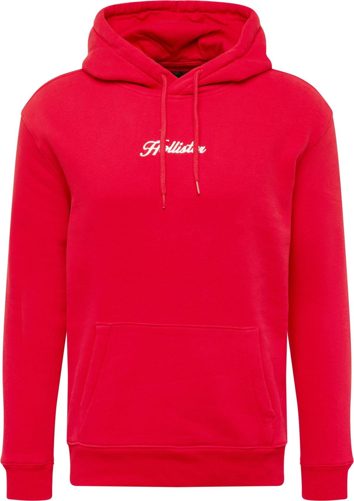 HOLLISTER Mikina bílá / jasně červená