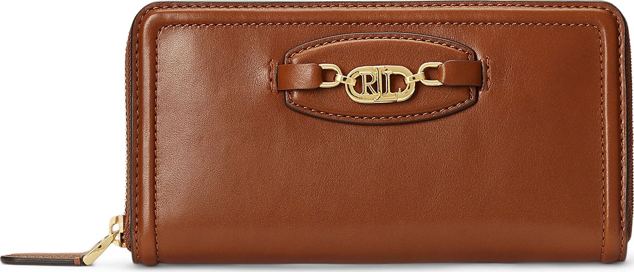 Lauren Ralph Lauren Peněženka karamelová / zlatá