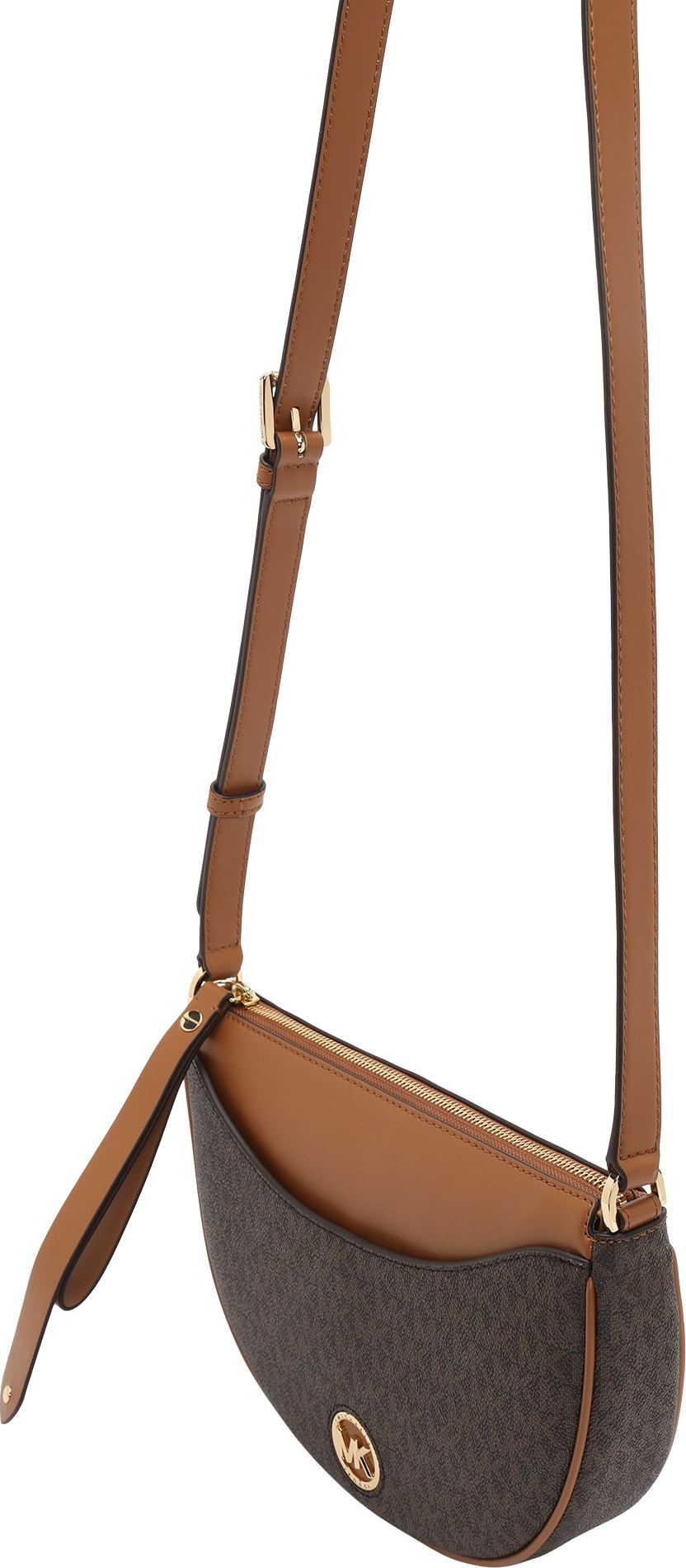 MICHAEL Michael Kors Taška přes rameno hnědá / tmavě hnědá