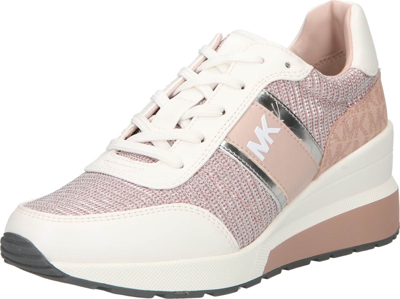 MICHAEL Michael Kors Tenisky 'MABEL' růžová / bílá / starorůžová