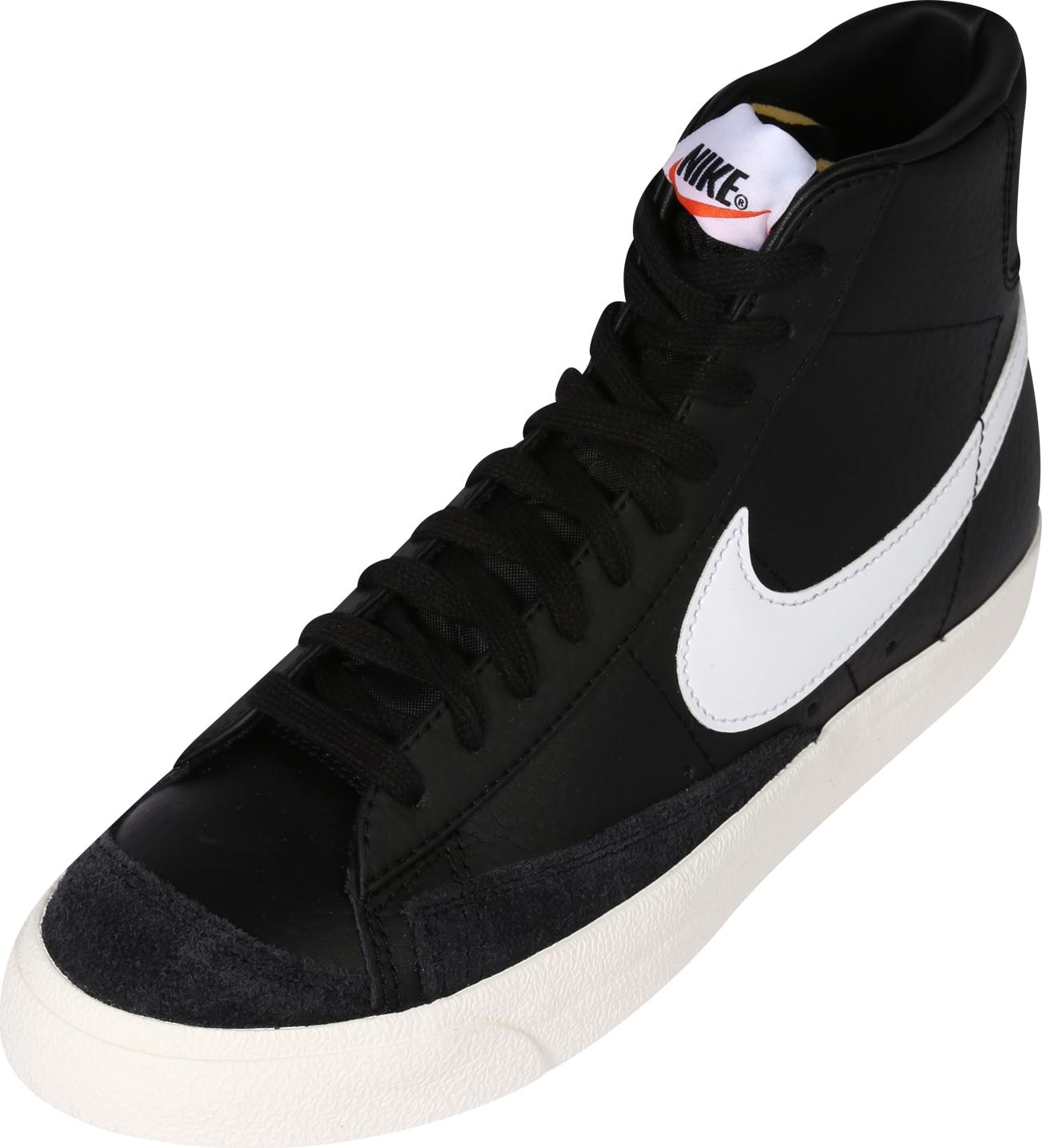 Nike Sportswear Kotníkové tenisky 'Blazer 77' bílá / černá