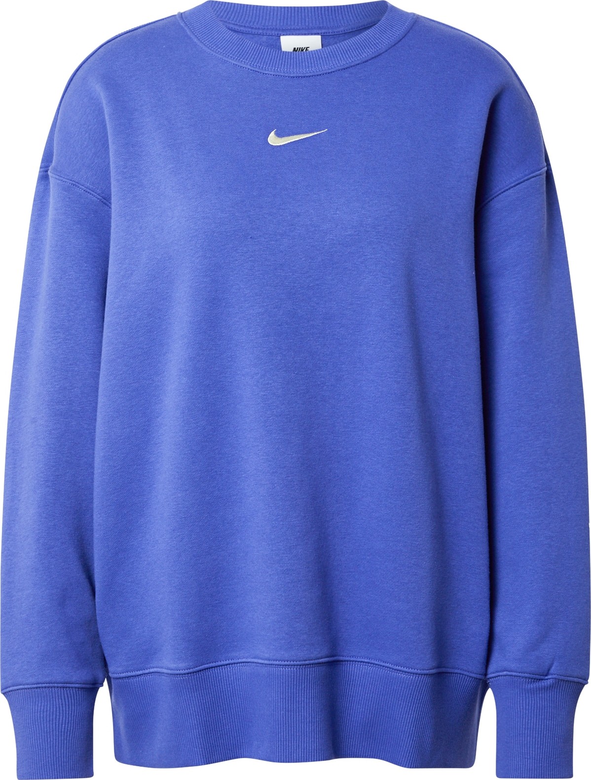 Nike Sportswear Mikina fialkově modrá / bílá