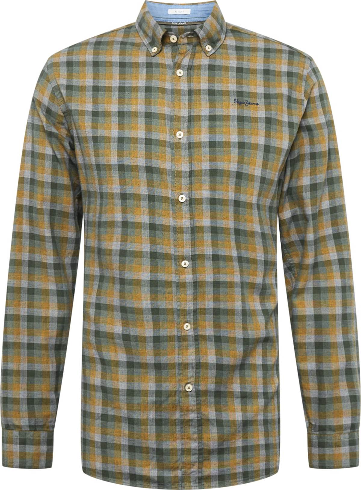 Pepe Jeans Košile 'FRIMLEY' zelená / zlatě žlutá / pastelově zelená