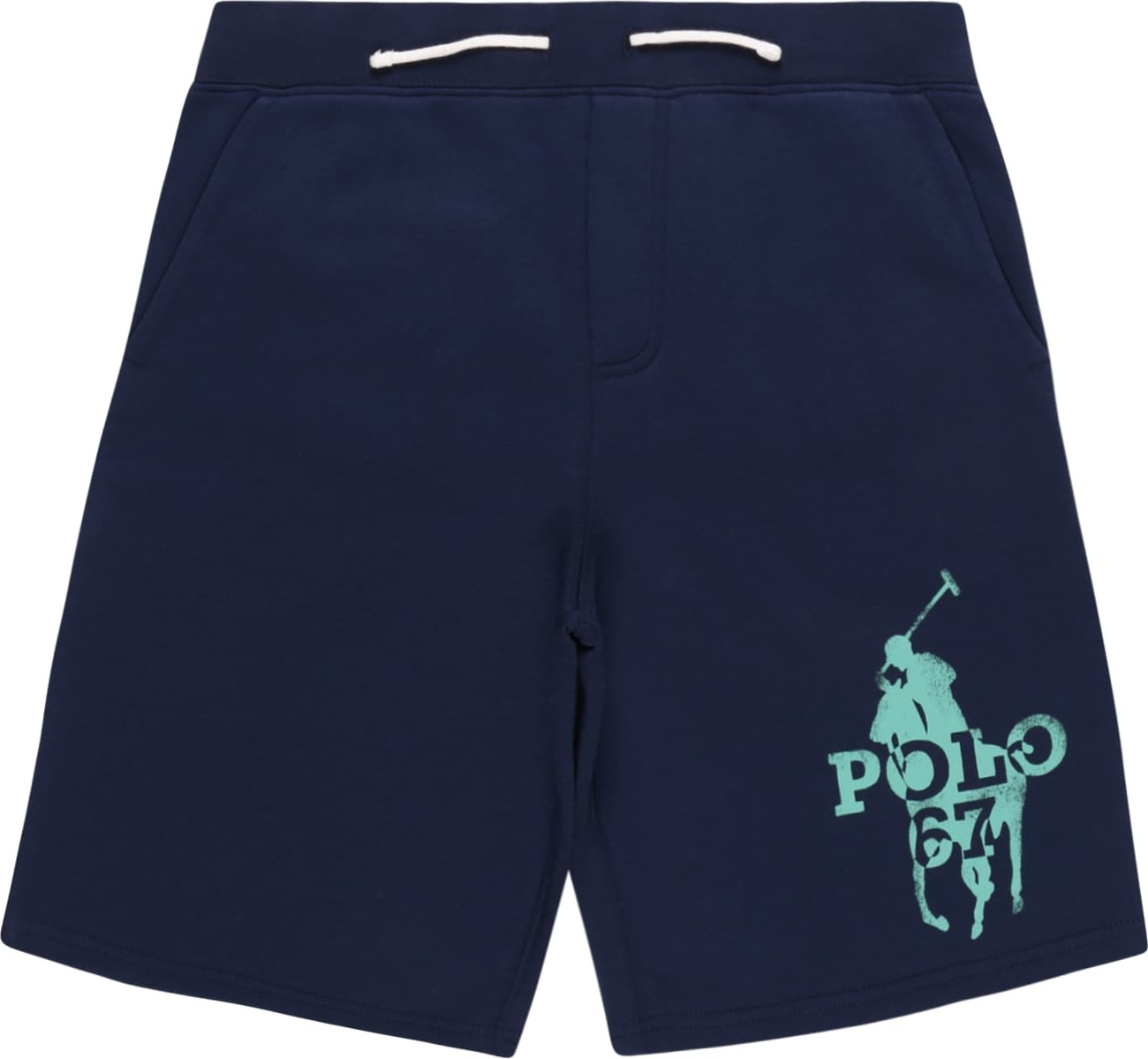 Polo Ralph Lauren Kalhoty námořnická modř / aqua modrá