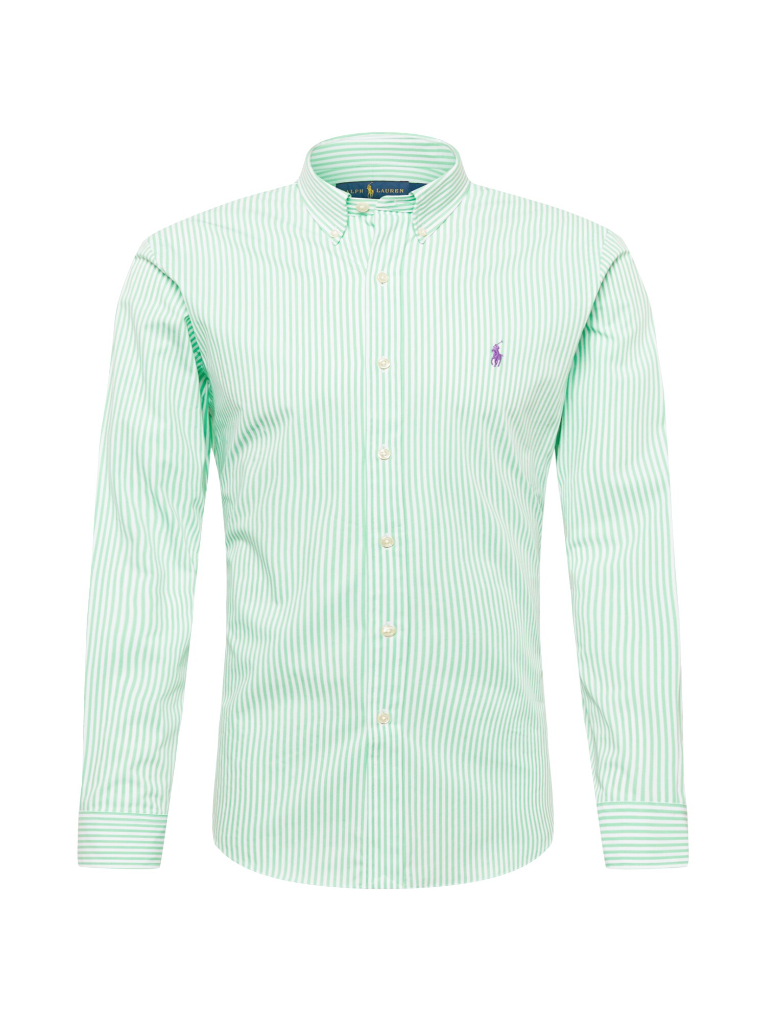 Polo Ralph Lauren Košile bílá / světle zelená / světle fialová