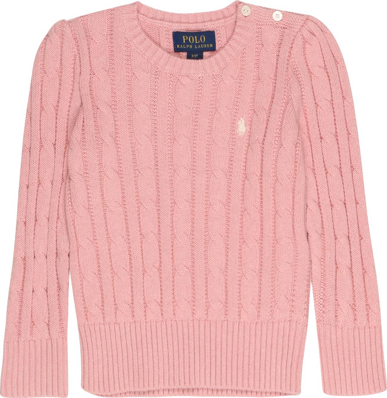 Polo Ralph Lauren Svetr růžová / bílá