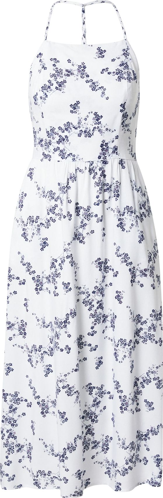 Superdry Letní šaty tmavě modrá / bílá / pink