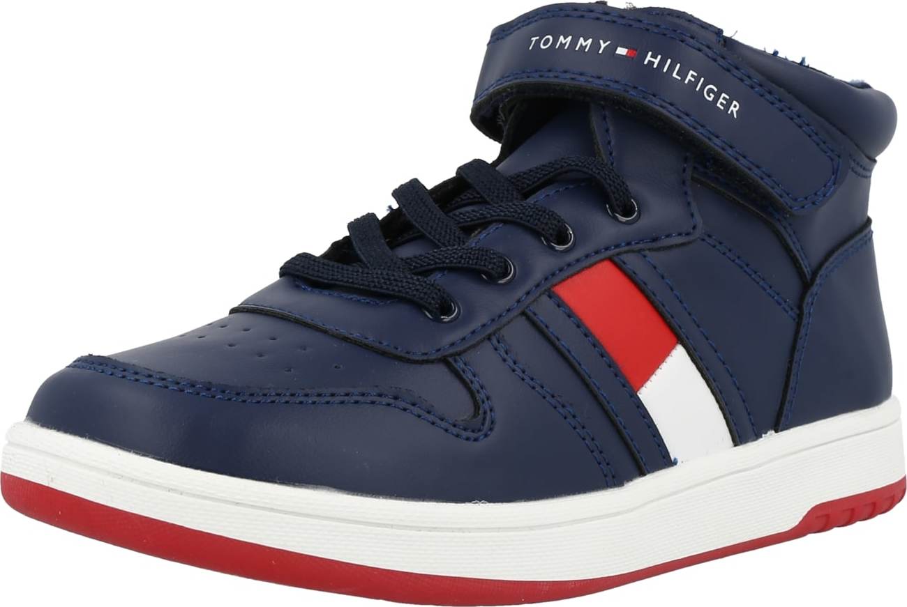 TOMMY HILFIGER Tenisky modrá / bílá / červená